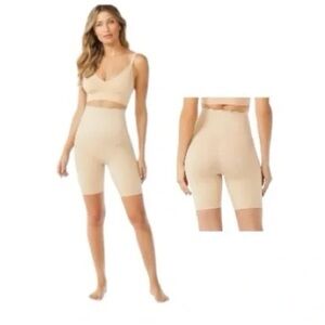 Sofia by Sofia Vergara Cream Shapewear high waist thigh shaper